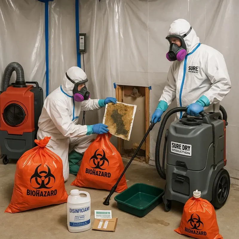 Contaminated Water Handling Protocols process in Forest, VA