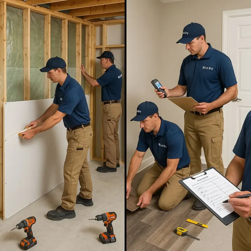 Repairs and Reconstruction process in Forest, VA